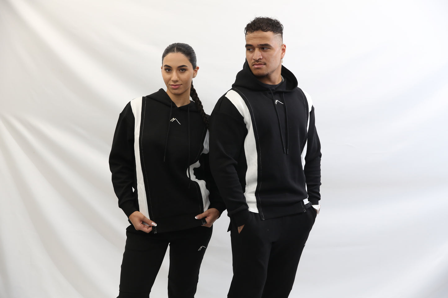 ALL YOU | UNISEX SUMMIT STRIPES HOODIE